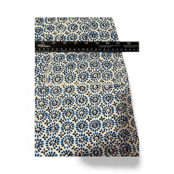 T by Talbots sleeveless Blue, Black, white Patterned Summer Dress size small - Picture 9 of 10